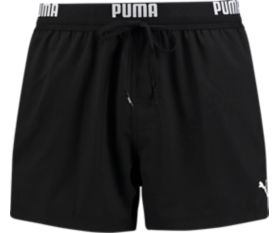 Logo short lenght swimm short Črna