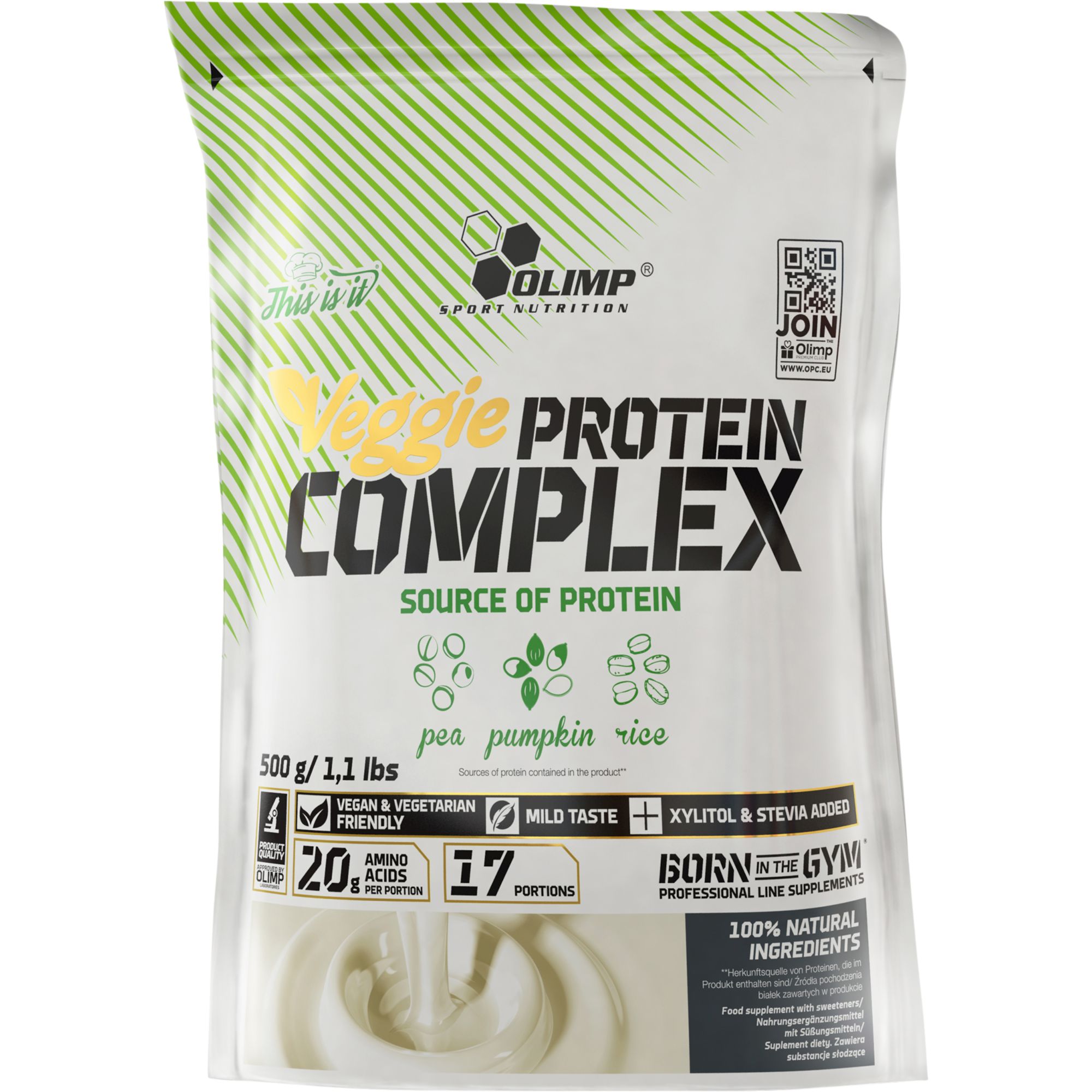 Proteine vegetale- 500g 500g imagine 2022 topbody.ro