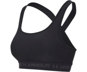 Crossback Mid Bra Negru
