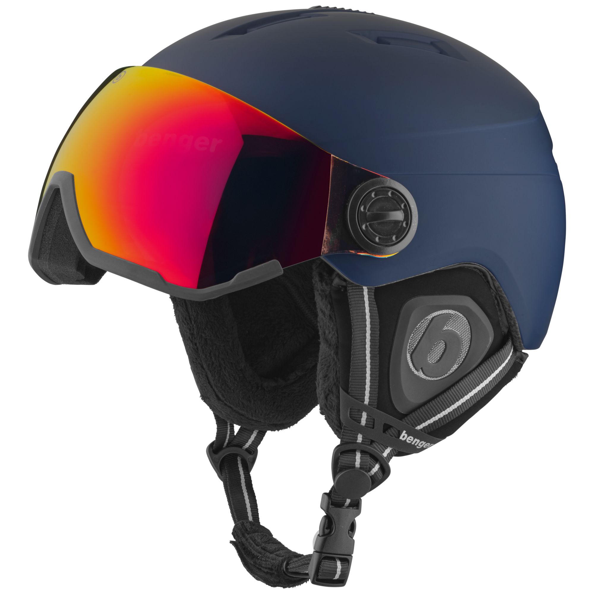 Visierhelm Matt Blue