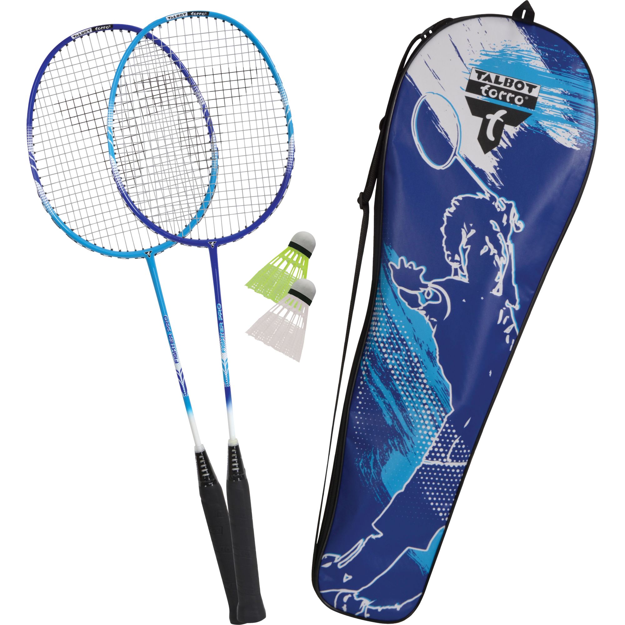Badminton Set 2 Fighter Pro TALBOT torro La reduceri Badminton