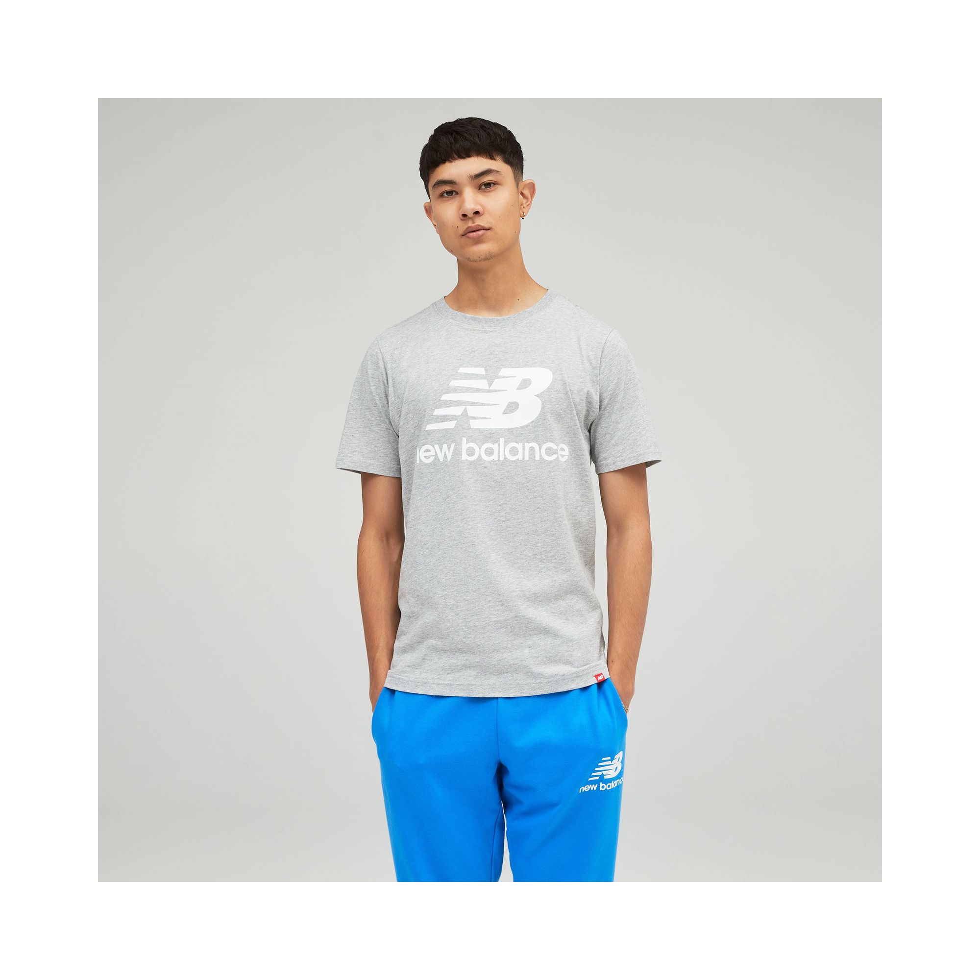 Essentials Stacked Logo Tee