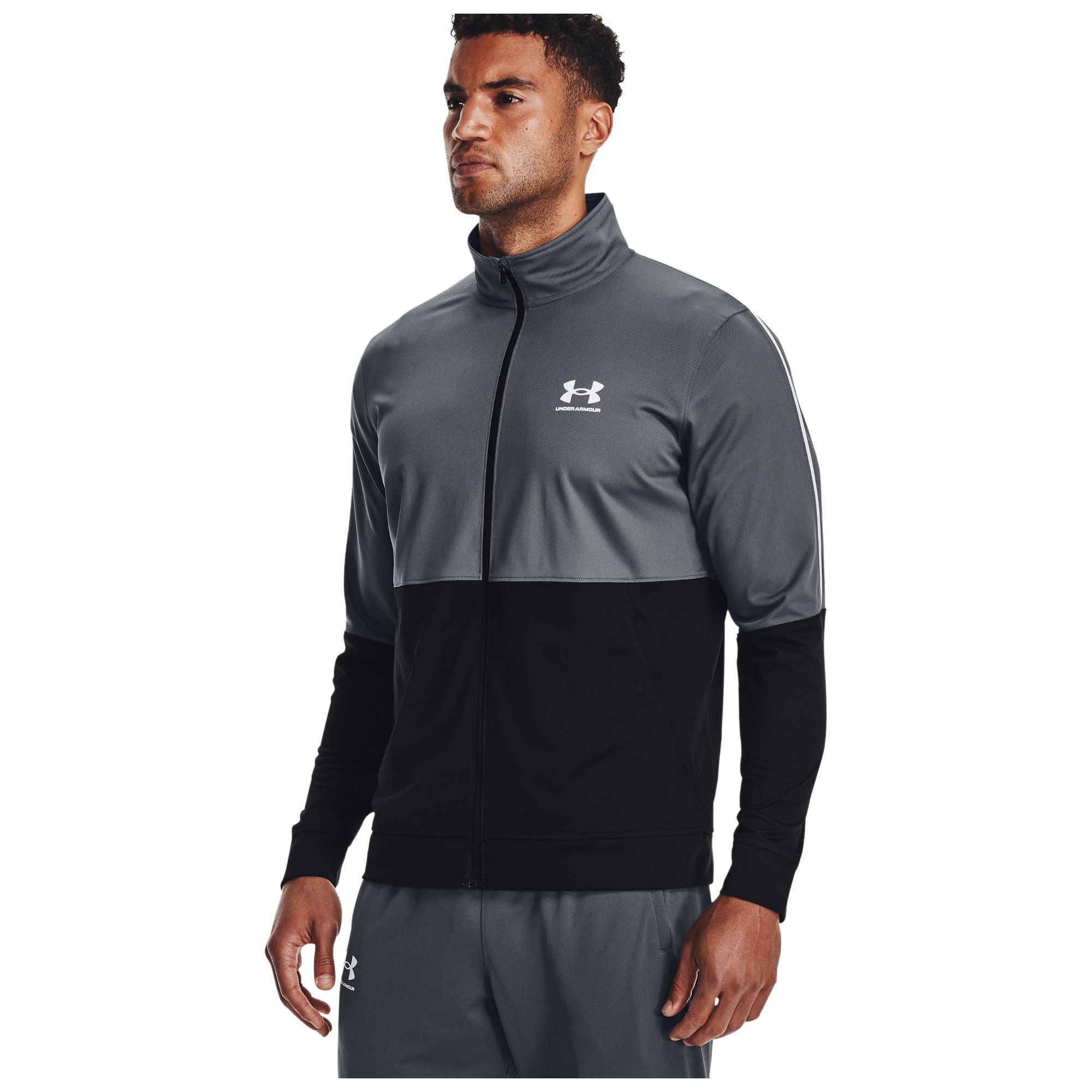 UA PIQUE TRACK JACKET