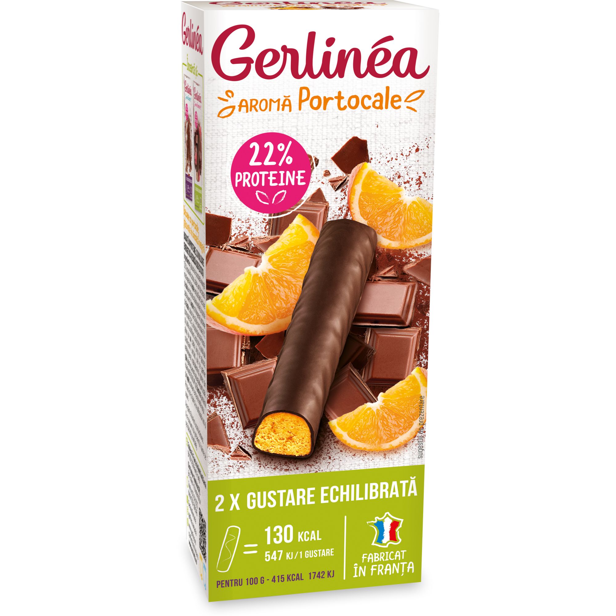 Bauturi & Energizante Cioco – Portocale 62g Gerlinea La reduceri 6+2g