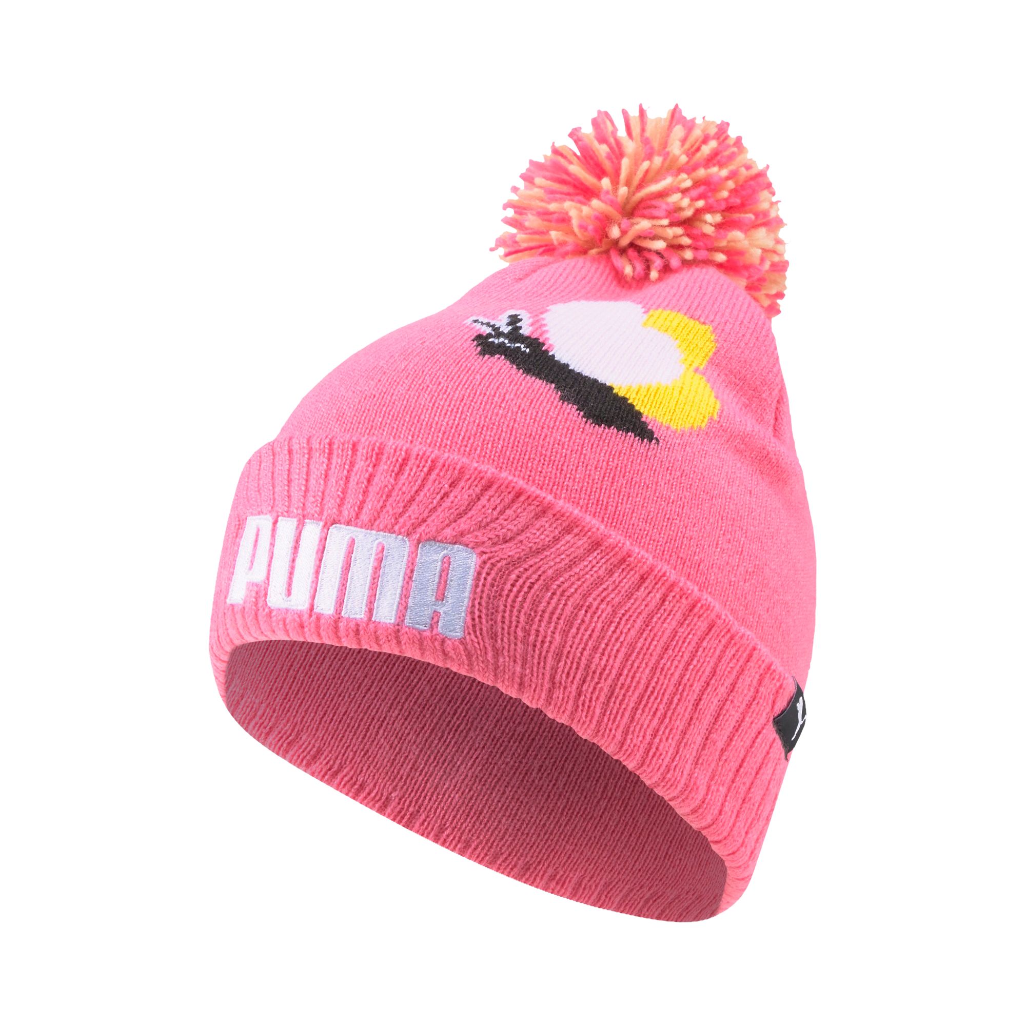 Small world pom beanie