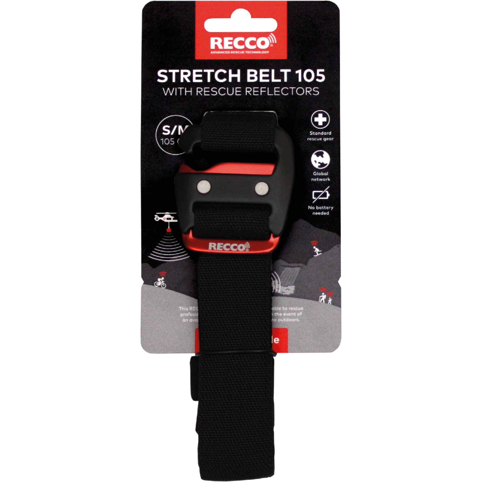 Accesorii Schi Reflector Belt, size S-M Recco La reduceri Accesorii