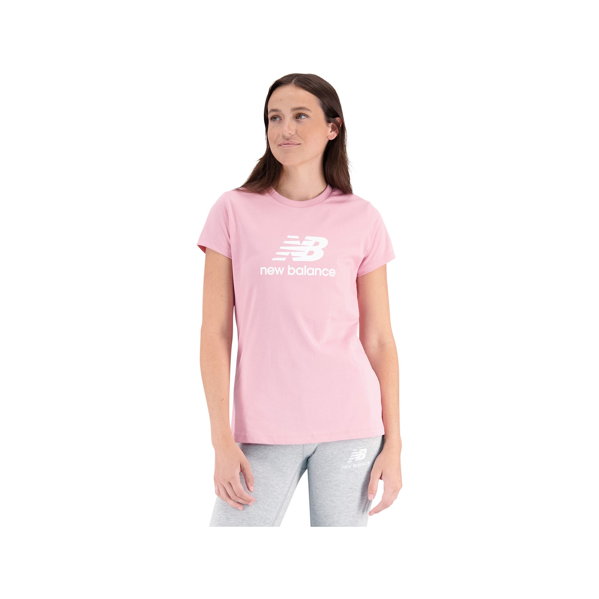 W essentials stacked logo t-sh