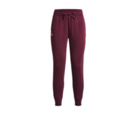 UA Rival Fleece Jogger bordeaux