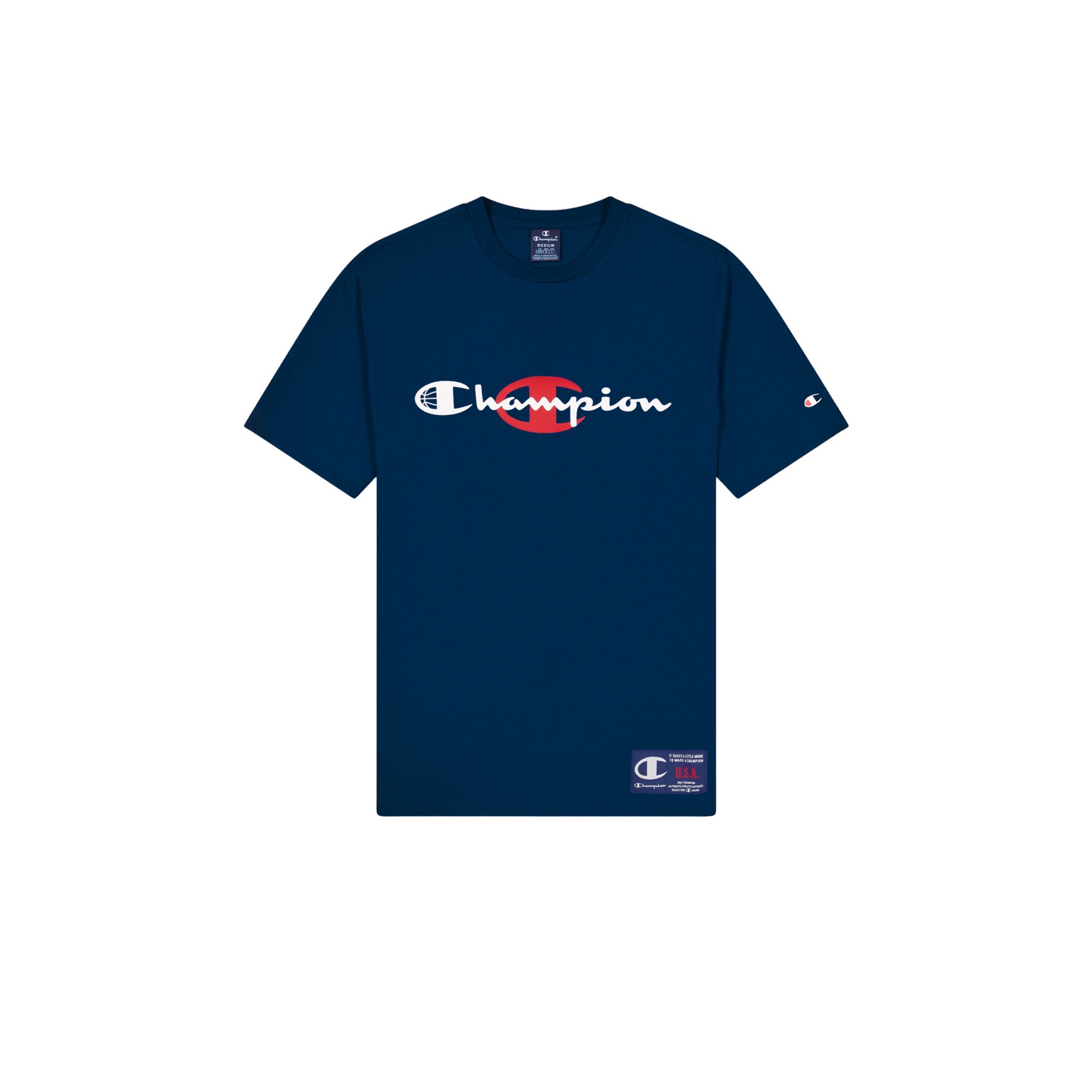 Basketball crewneck t-shirt