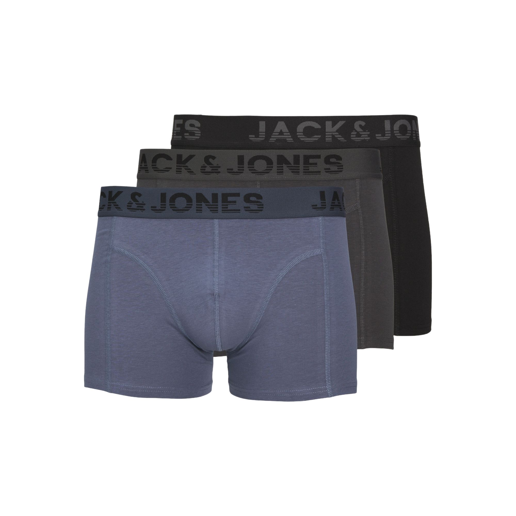 JACSHADE SOLID TRUNKS 3 PACK NOOS