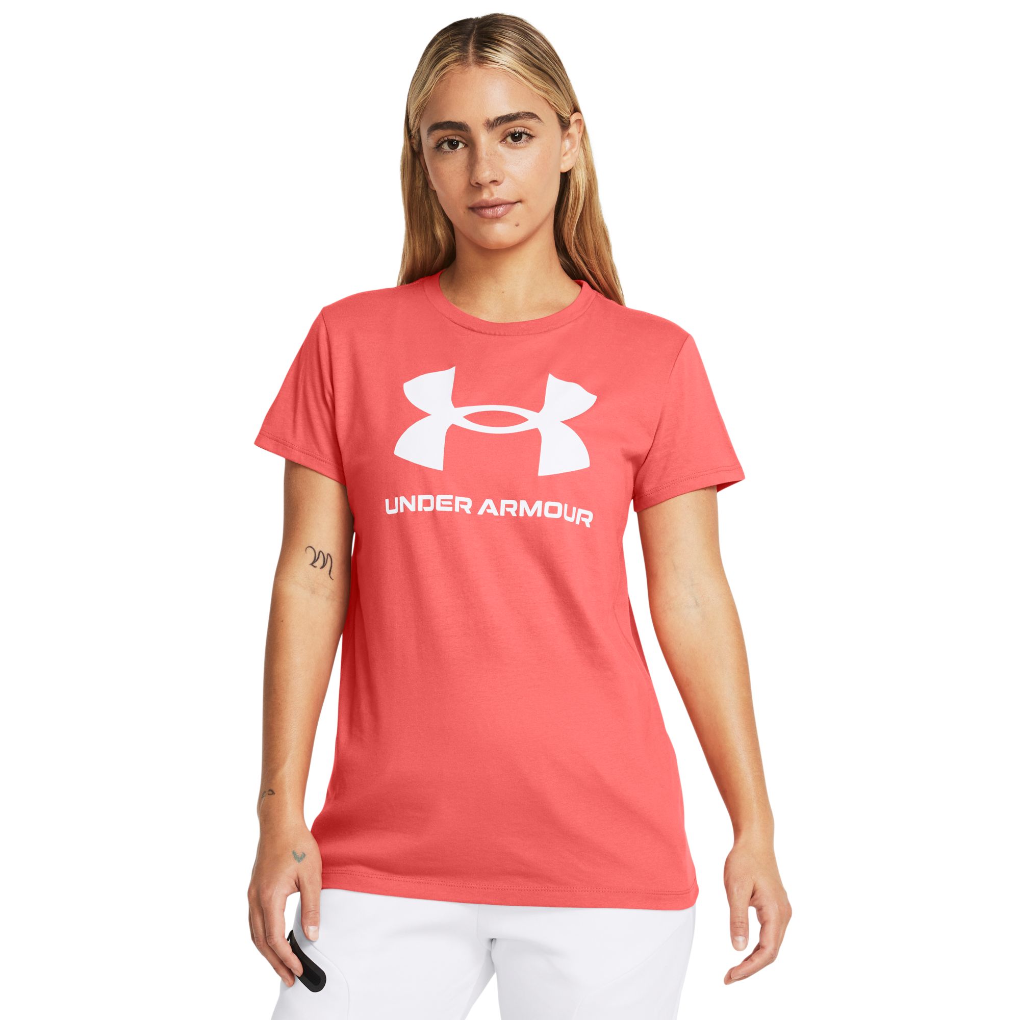 UA W SPORTSTYLE LOGO SS