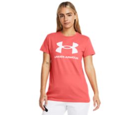 UA W SPORTSTYLE LOGO SS Pink