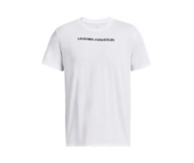 UA HW LOGO OVERLAY EMB Alb
