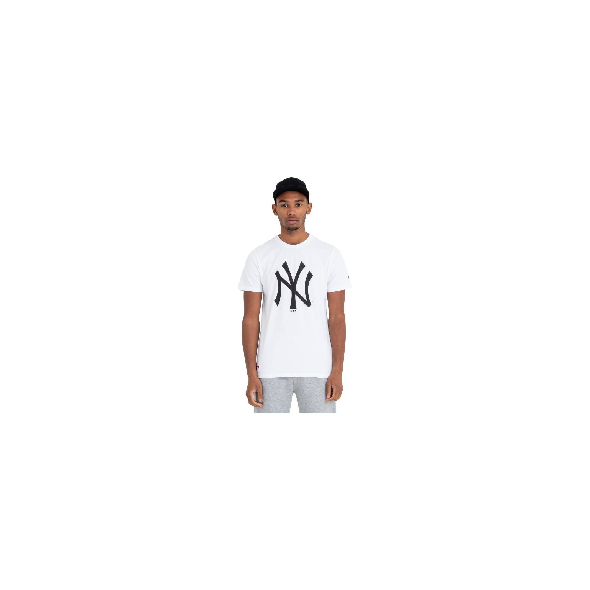 MLB YANKEES TEE WHIBLK