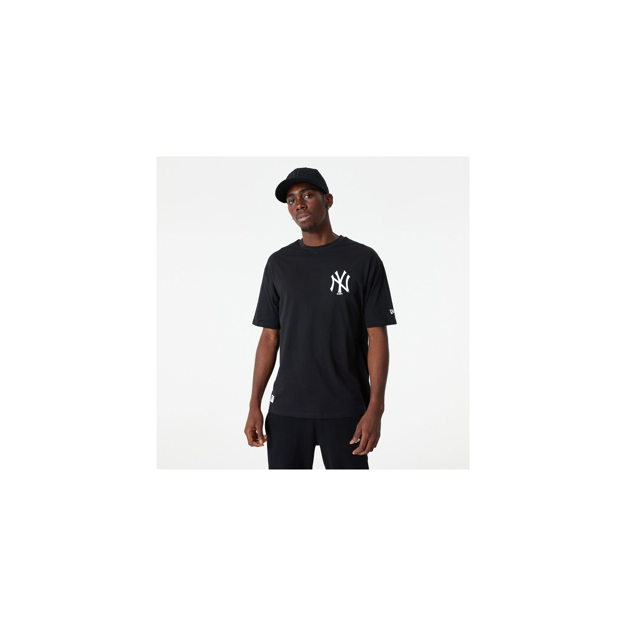 MLB YANKEES TEE BLKWHI