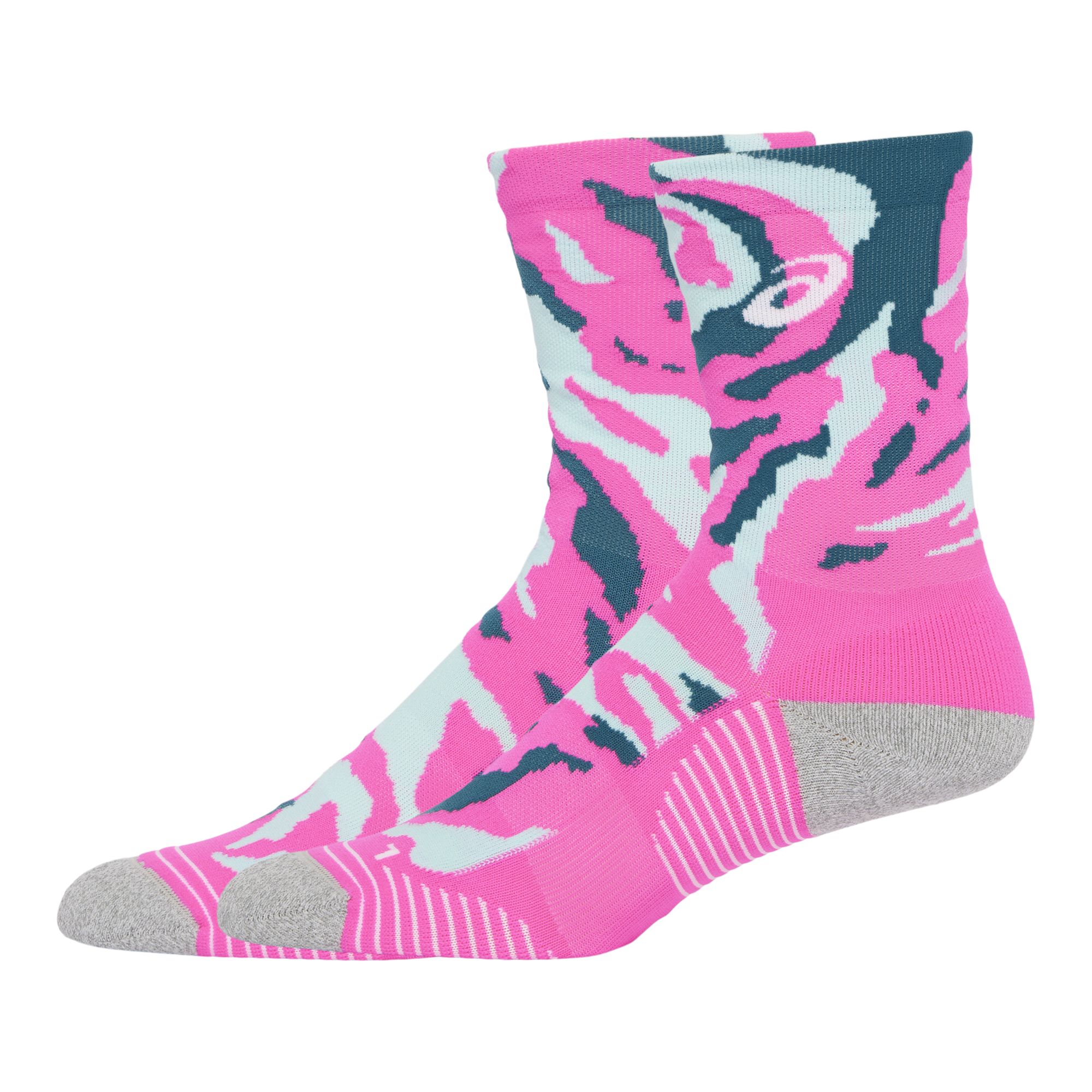 COLOR CAMO RUN CREW SOCK