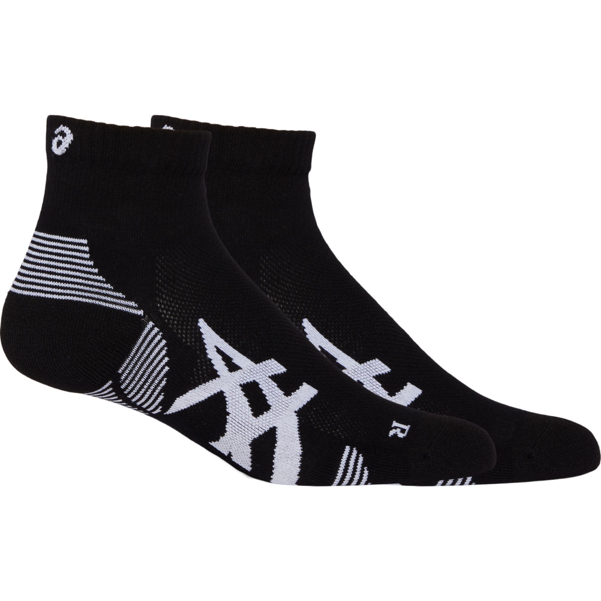 2PPK CUSHION RUN QUARTER SOCK