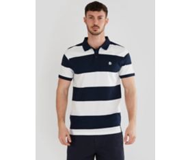 Polo Incognito Stripe albastru inchis