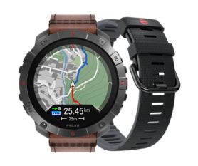 POLAR GRIT X2 PRO TI LTHR BRNZ M/L