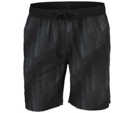 Badeshort AOP schwarz