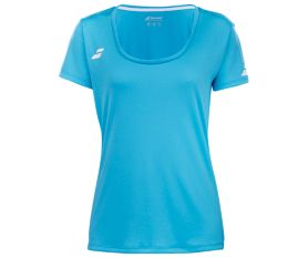 Play Cap Sleeve Top Women Cyan Blue Sale Badge