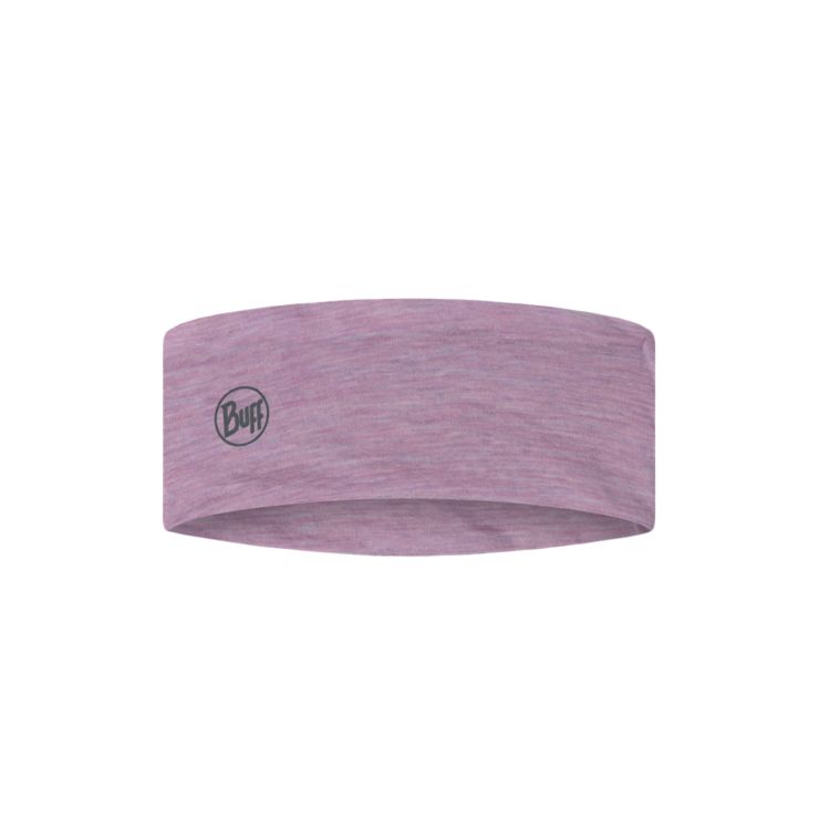 MERINO LIGHTWEIGHT HEADBAND BUFF® SOLID PANSY