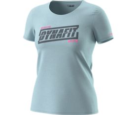 Graphic Cotton Tee blau