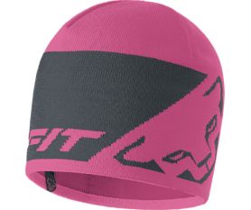 Leopard Logo Beanie lila