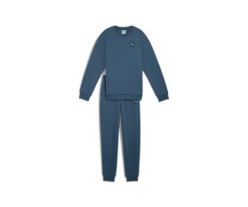 ESS Elevated Relaxed Crew Sweat Suit FL albastru inchis
