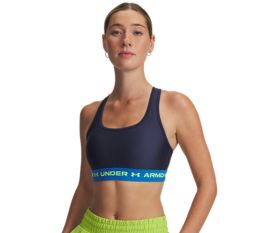 Crossback Mid Bra blau