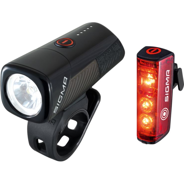Akku Lichtset Buster 400 mit Rücklicht