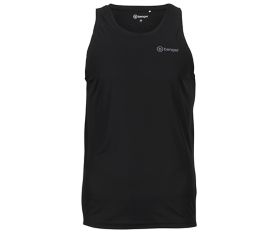 RUNNING BASIC SINGLET schwarz