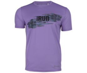 RUNNING T-SHIRT LOGO lila