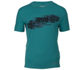 RUNNING T-SHIRT LOGO türkis