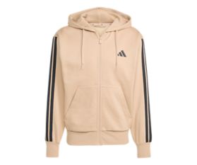Essentials 3-Stripes Fleece Hoodie