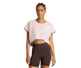 Power Workout Cropped Boxy 3-Stripes Tank