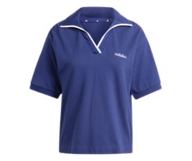 Seasonal Essentials Colorpop Polo with Embroidered Graphic dunkelblau/navy