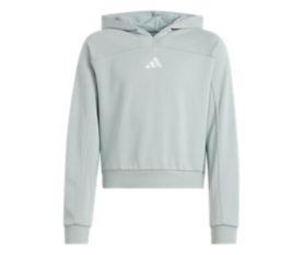 Junior Girl Holiday Glam Cropped Sweatshirt mint