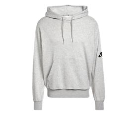 Essentials 3-Stripes Logo French Terry Hoodie