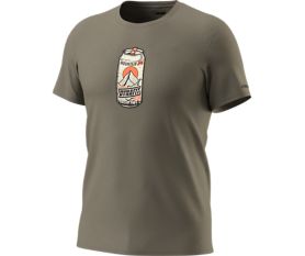 Graphic Cotton Tee braun