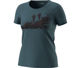 Graphic Cotton Tee grau