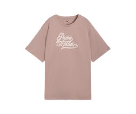 GRAPHICS Relaxed Varsity Tee beige
