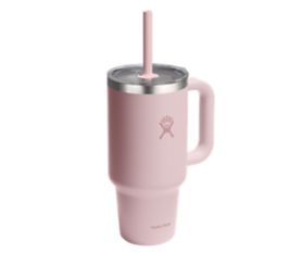 32 oz Travel Tumbler Clear Trillium