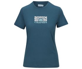 Ruby Springs Graphic Fitted Short Sleeve dunkelblau/navy