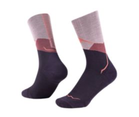 MERINO LIGHTWEIGHT CREW SOCK pink
