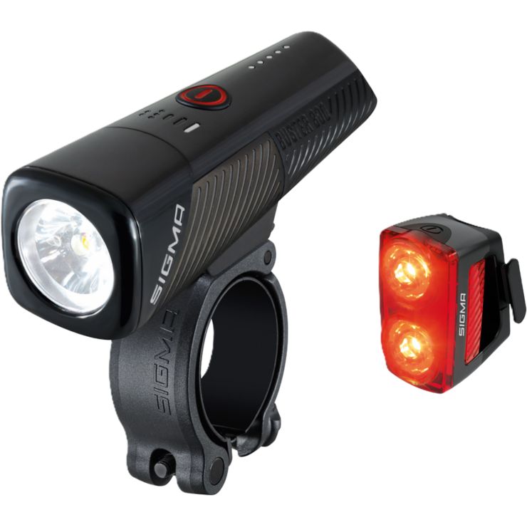 Akku Lichtset Buster 800 mit RL 150 Rücklicht