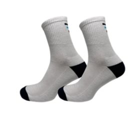 Sport semi scurt Alb