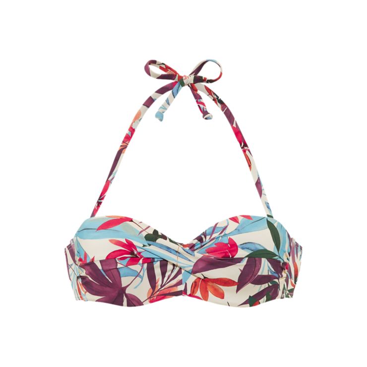 Imani Bügel Bandeau Bikini Top