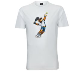 ADULT T-SHIRT BEAR weiß