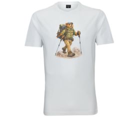 ADULT T-SHIRT BEAR weiß